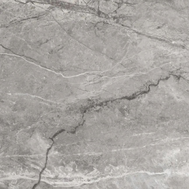 Bernini Grey Gloss Marble Effect Floor Tile
