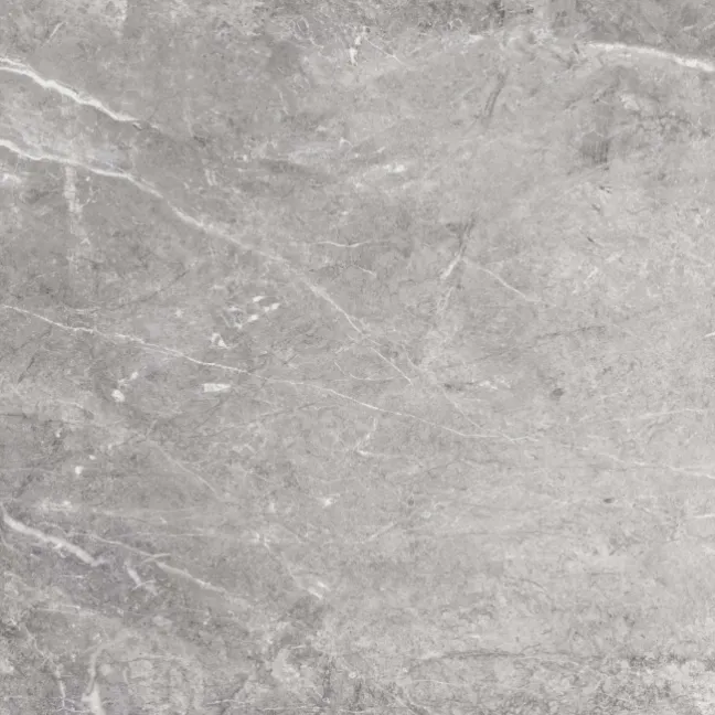 Bernini Grey Gloss Marble Effect Floor Tile