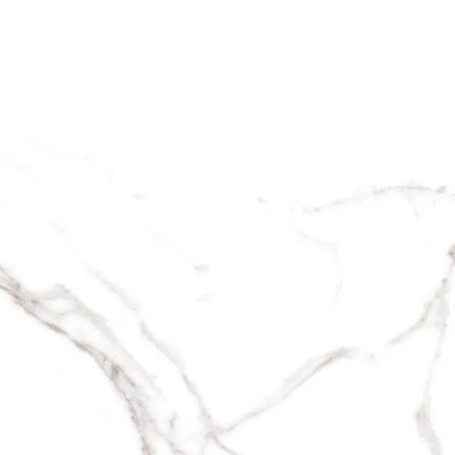 Carrara White Marble Effect Matt Ceramic Floor Tile