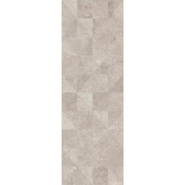 Crassana Decor Beige Concrete Effect Matt Ceramic Wall Tile