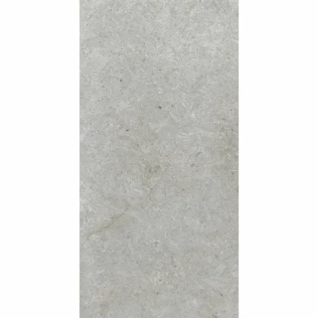 Roca Limestone Effect Grey Matt Porcelain Wall & Floor Tile
