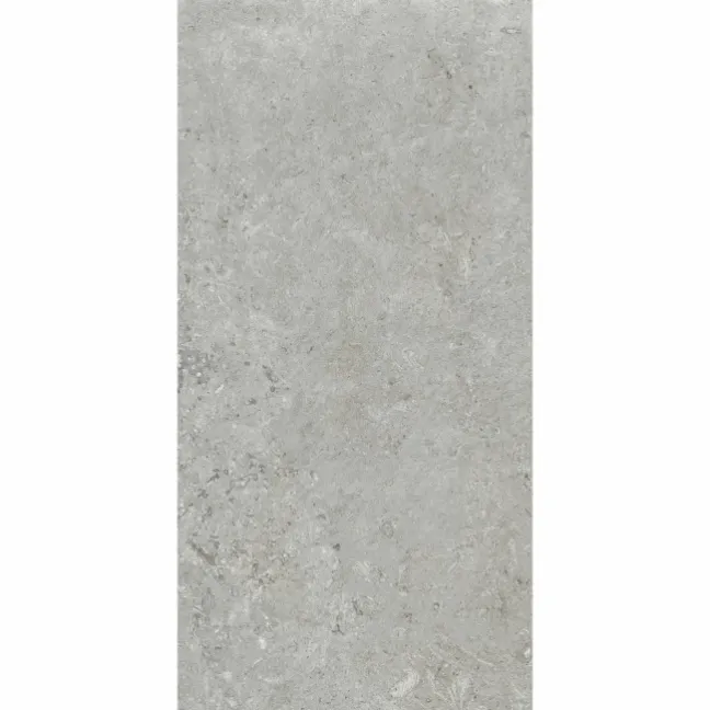 Roca Limestone Effect Grey Matt Porcelain Wall & Floor Tile