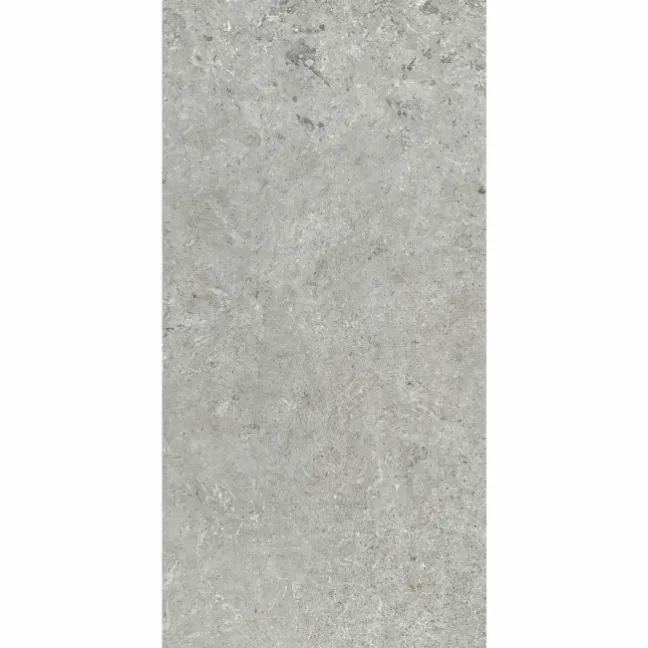 Roca Limestone Effect Grey Matt Porcelain Wall & Floor Tile