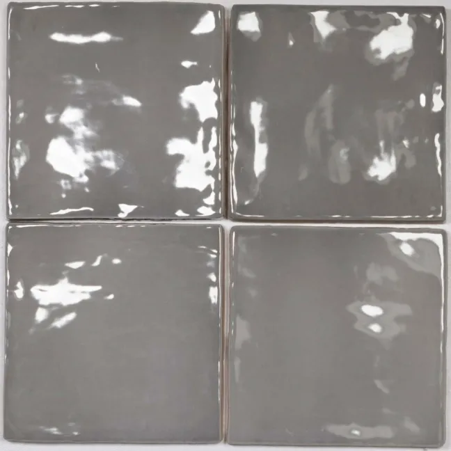 Manacor Mercury Grey 100x100mm Wall Tile