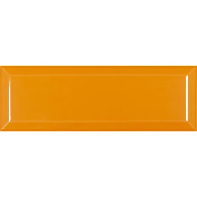 Gloss Wall Orange Metro Tiles