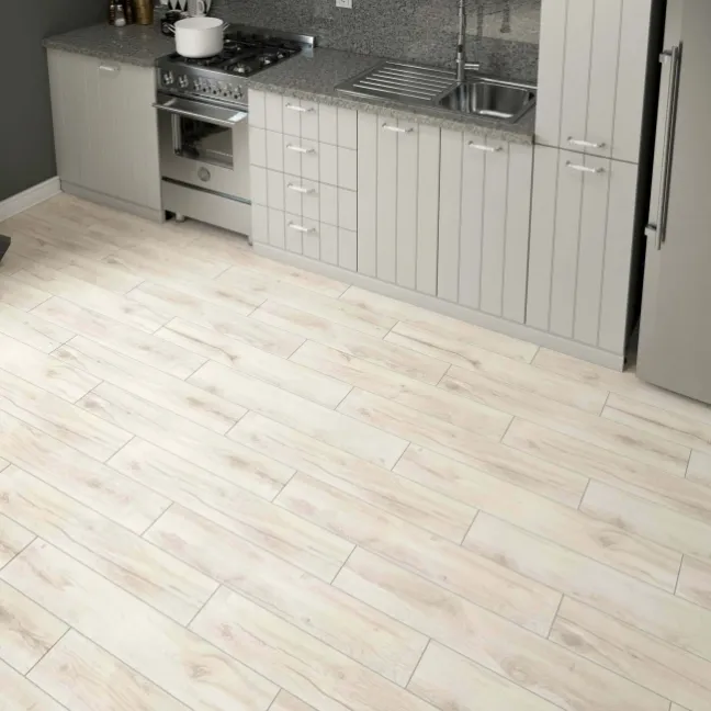 Naturalia Grey Oak Wood Effect Matt Porcelain Floor Tile