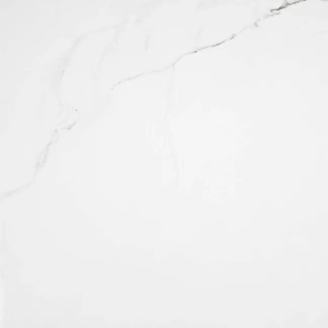 Place White Polished Marble Effect Floor Tile