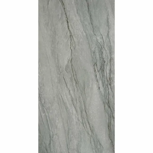 Roca Platinum Grey Stone Effect Porcelain Wall and Floor Tile 