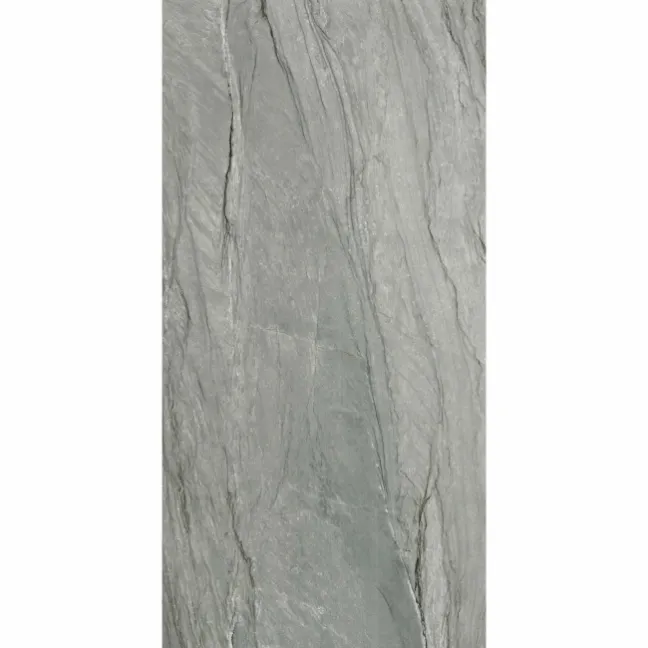 Roca Platinum Grey Stone Effect Porcelain Wall and Floor Tile 