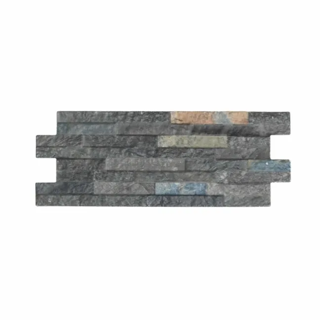 Rio Black Split Face Effect Italian Porcelain Wall Tile