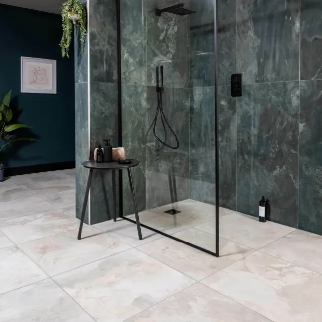 Slate Way Light Grey Matt Porcelain Floor Tile