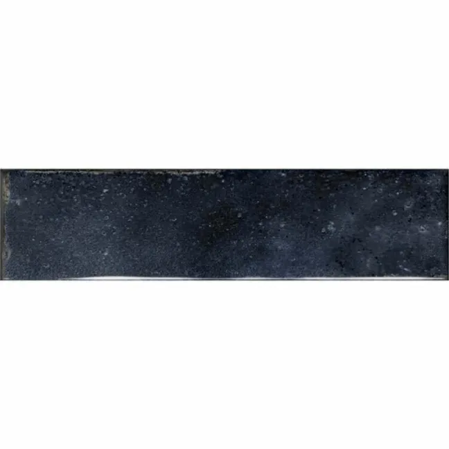 Style Denim Blue Brick Effect Gloss Ceramic Wall Tile