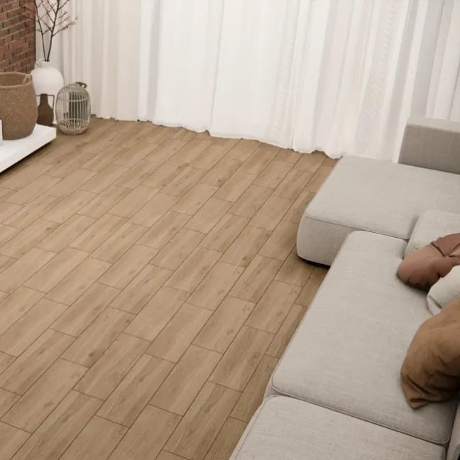 Timber Oak Wood Effect Matt Porcelain Floor Tile