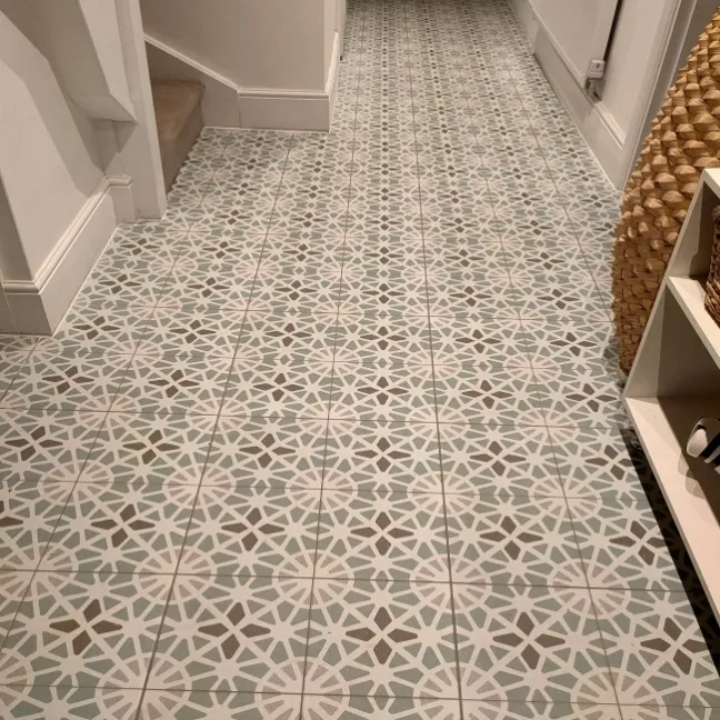 Adele Light Blue Floor Tile