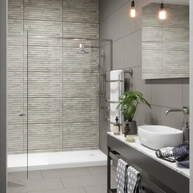 Yosemite Grey Split Face Wall Tiles