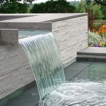 Nativa Light Outdoor Wall Tiles 160x400 Roomset