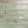 Cool Sage Green Brick Effect Matt Ceramic Wall Tile