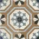 Osborne Blue Victorian Patterned  Matt Ceramic Floor Tile