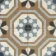 Osborne Blue Victorian Patterned  Matt Ceramic Floor Tile