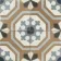 Osborne Blue Victorian Patterned  Matt Ceramic Floor Tile
