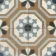 Osborne Blue Victorian Patterned  Matt Ceramic Floor Tile