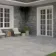 Rootlate Grey Matt Slate Effect Porcelain Outdoor Slab Tile