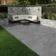 Rosetta Dark Grey Stone Effect Matt Porcelain Outdoor Slab Tile