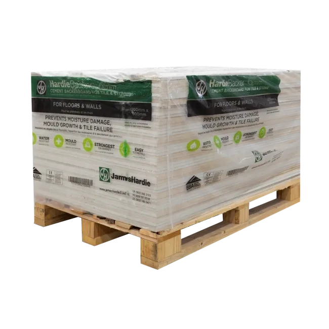 6mm HardieBacker Board (Pallet Deal - 90 Panels)