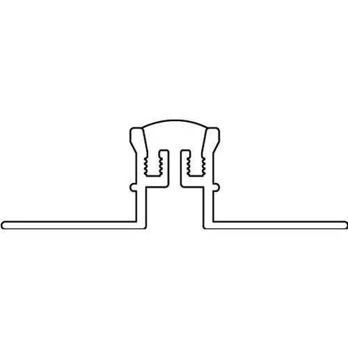 10mm Grey - Aluminium Expansion Joint - 2.4m
