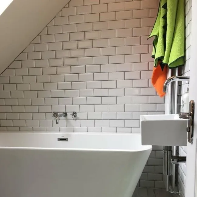 Mini Metro Matt White Wall Tiles