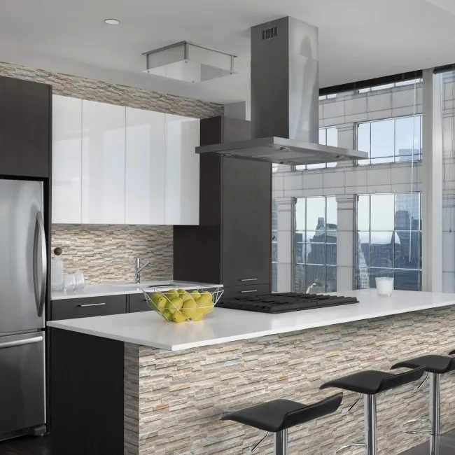 Rio Beige Split Face Effect Italian Porcelain Wall Tile
