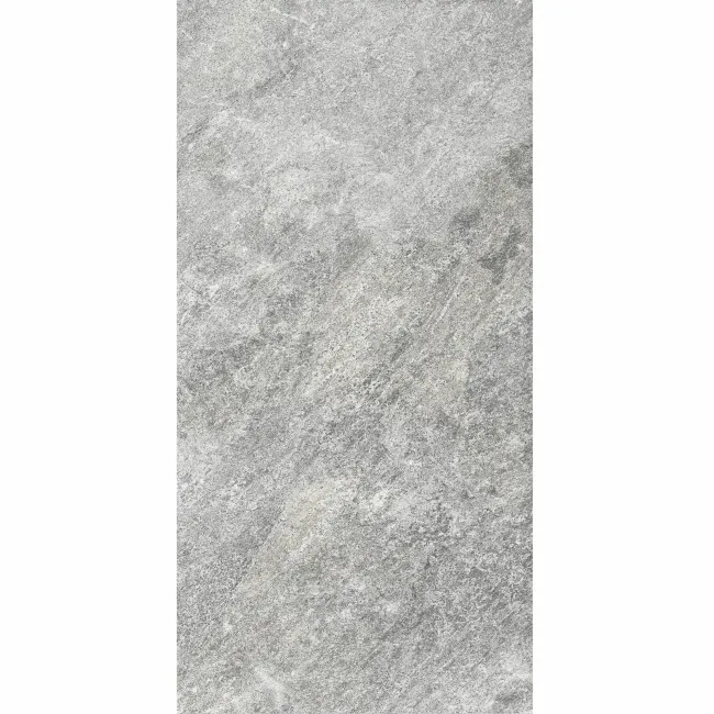 Rootlate Grey Matt Slate Effect Porcelain Outdoor Slab Tile