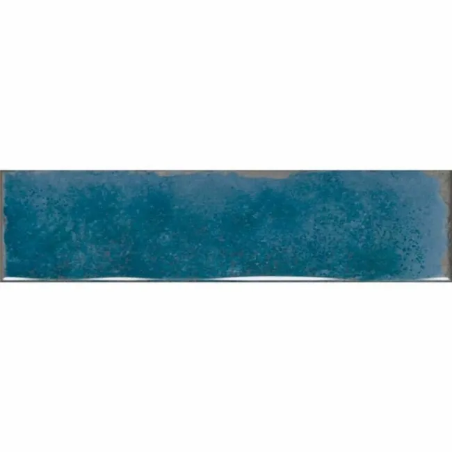Style Aqua Blue Brick Effect Gloss Ceramic Wall Tile