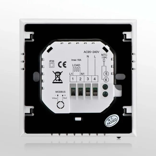 Warmtoes Programmable Digital Thermostat - White