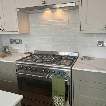 Muralla White Brick Wall Tiles