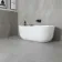 Allegro Grey Stone Effect Matt Porcelain Wall and Floor Tile