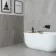 Allegro Grey Stone Effect Matt Porcelain Wall and Floor Tile
