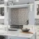 Arabesco Grey Glass Mosaic