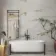 Barnaby White Marble Effect Large Matt Porcelain Wall and Floor Tile