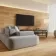 SandWood Dark Oak Wood Effect Matt Porcelain Floor Tile