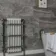 Bernini Grey Gloss Marble Effect Ceramic Wall Tile