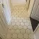 Lylia White Hexagon Matt Wall and Floor Tile