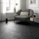 Lithos Dark Grey Hexagon Matt Marble Effect Porcelain Wall and Floor Tile