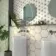 Lylia Blue Decor Hexagon Matt Wall and Floor Tile