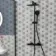 Lylia Blue Decor Hexagon Matt Wall and Floor Tile
