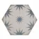 Lylia Blue Decor Hexagon Matt Wall and Floor Tile
