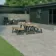 Merlot Grey Slate Effect Large Outdoor Porcelain Slab Tile