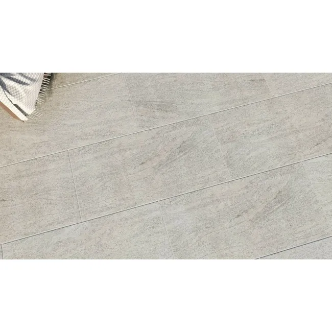 Granito Grey Stone Effect Large Outdoor Porcelain Slab Tile