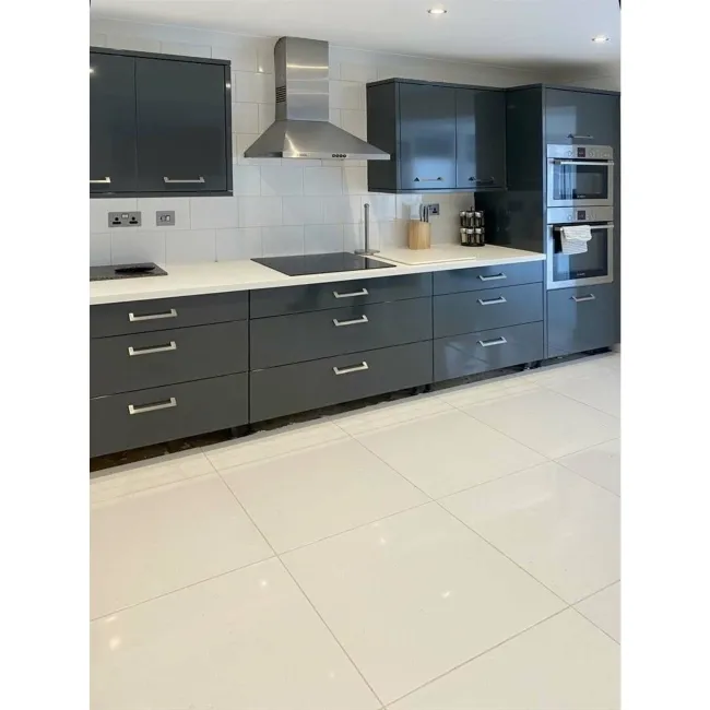 Alaska White Gloss Floor Tiles 