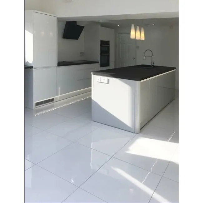 Alaska White Gloss Floor Tiles 